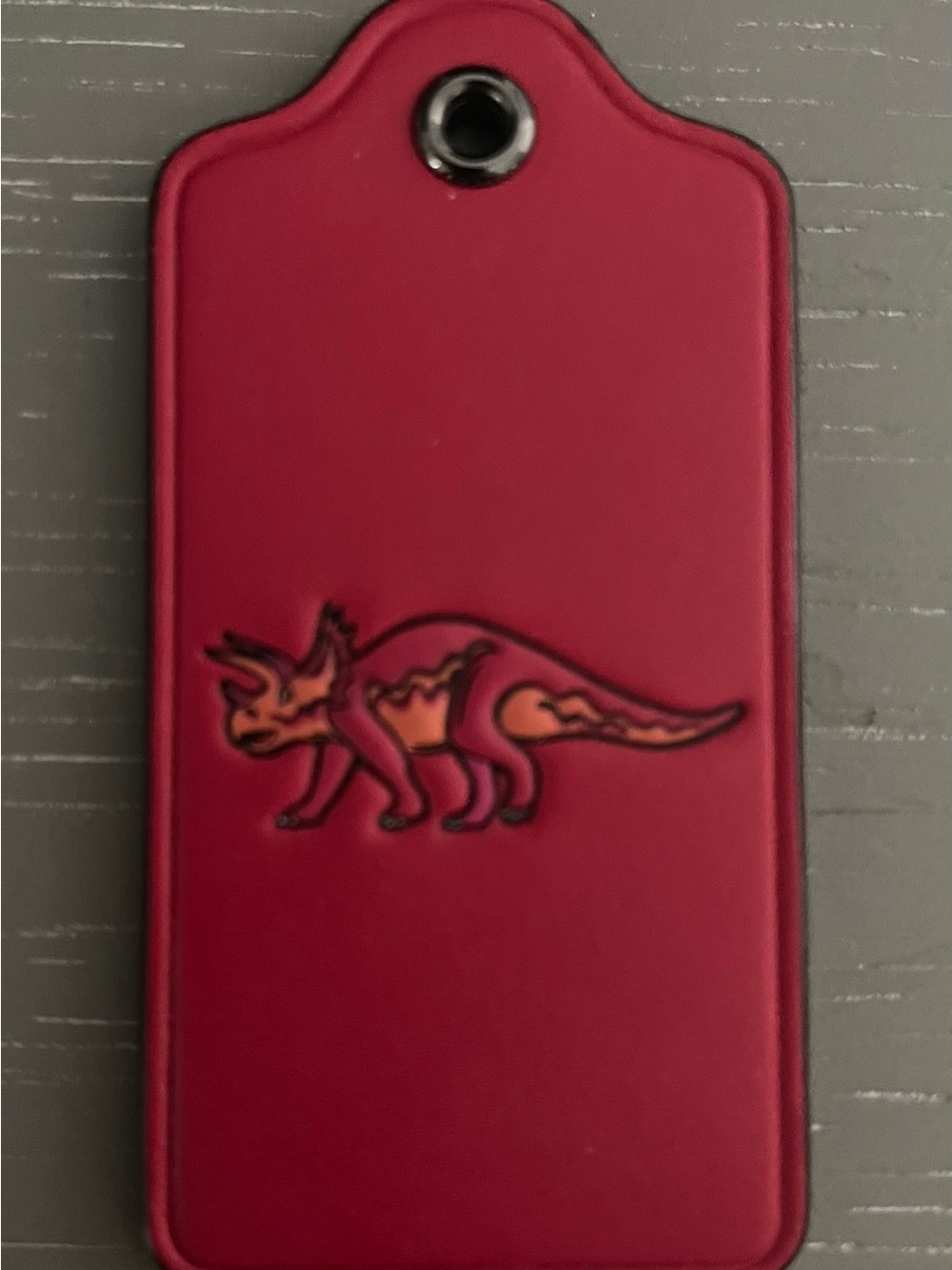COACH LARGE REXY HANGTAG